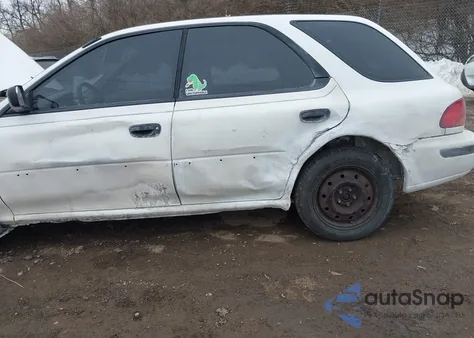 1993 Subaru Impreza L Plus z USA, uszkodzony, nr VIN JF1GF2447PH808126